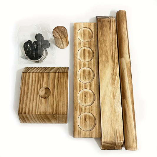 Wooden Hook and Ring Game for Home Party