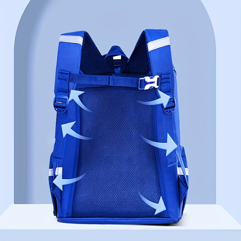 Rocket Astronaut School Bag Laptop Bag Outdoor Sports Casual Backpack