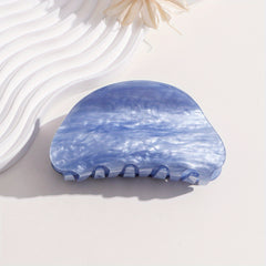 Cloud Pattern Acrylic Hair Claw Vintage Clip