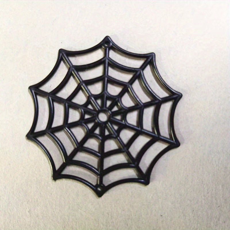 10pcs Glow-in-the-Dark Spider Webs - Halloween Prank Props & Decor