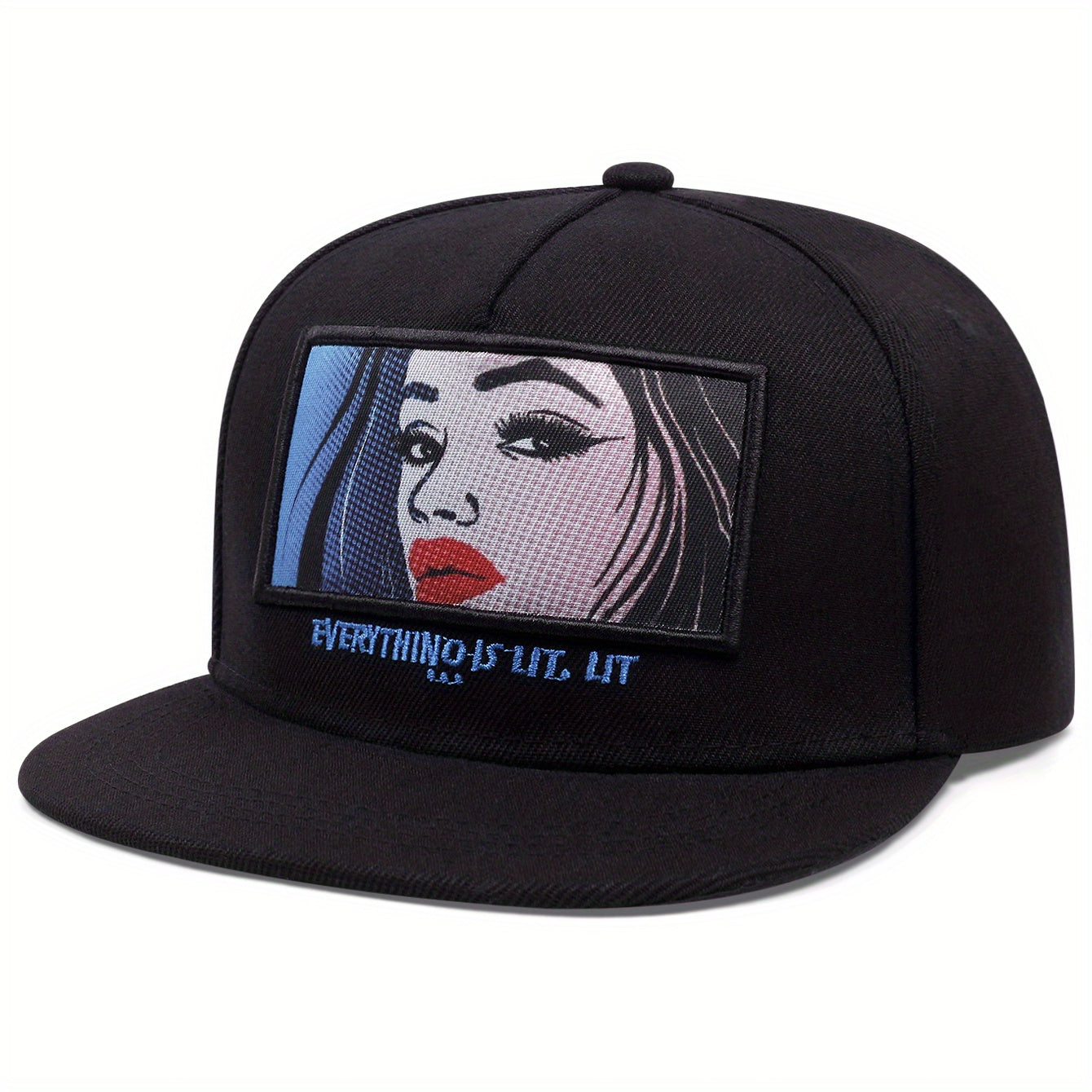 Men's Hip Hop Flat Brim Hat
