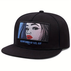 Men's Hip Hop Flat Brim Hat