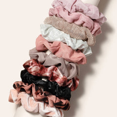 10pcs Hair Scrunchie Sets Hair Twister Scrunchies For All Hair Types