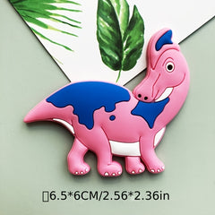 Dinosaur Refrigerator Magnets Stickers Creative Early Education Cartoon Magnets