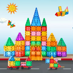 Magnetic Building Blocks 124pcs Learning Educational Toys