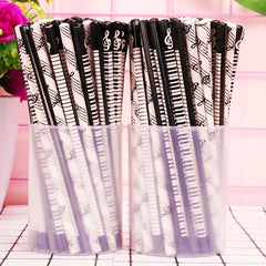 10pcs Hexagon Music Note Pattern Pencil, Creative Piano Students Pencil
