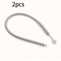 2pcs Metal Spring Threading Tool Easy Rope Bending Sewing Accessory