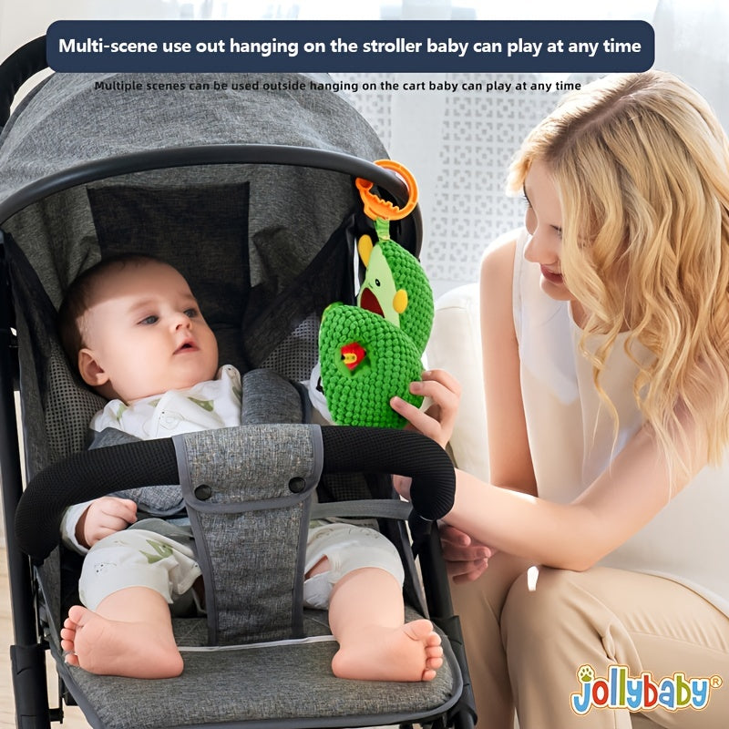 Jollybaby Baby Plush Fruit Doll Caterpillar Toy