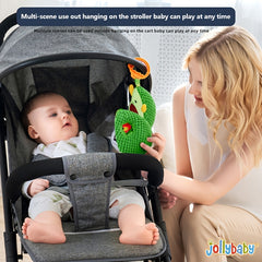 Jollybaby Baby Plush Fruit Doll Caterpillar Toy