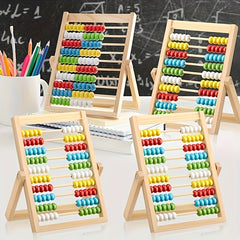 Colorful Wooden Abacus Toy for Kids Early Math Skills