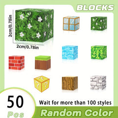 Magnetic Building Blocks Set Educational Construction Toy Kids Birthday Gift