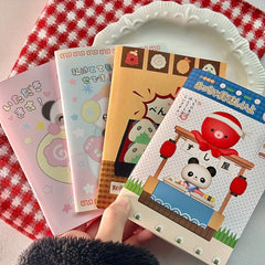 A6 Notebook Dotted Pages Playful Illustrations