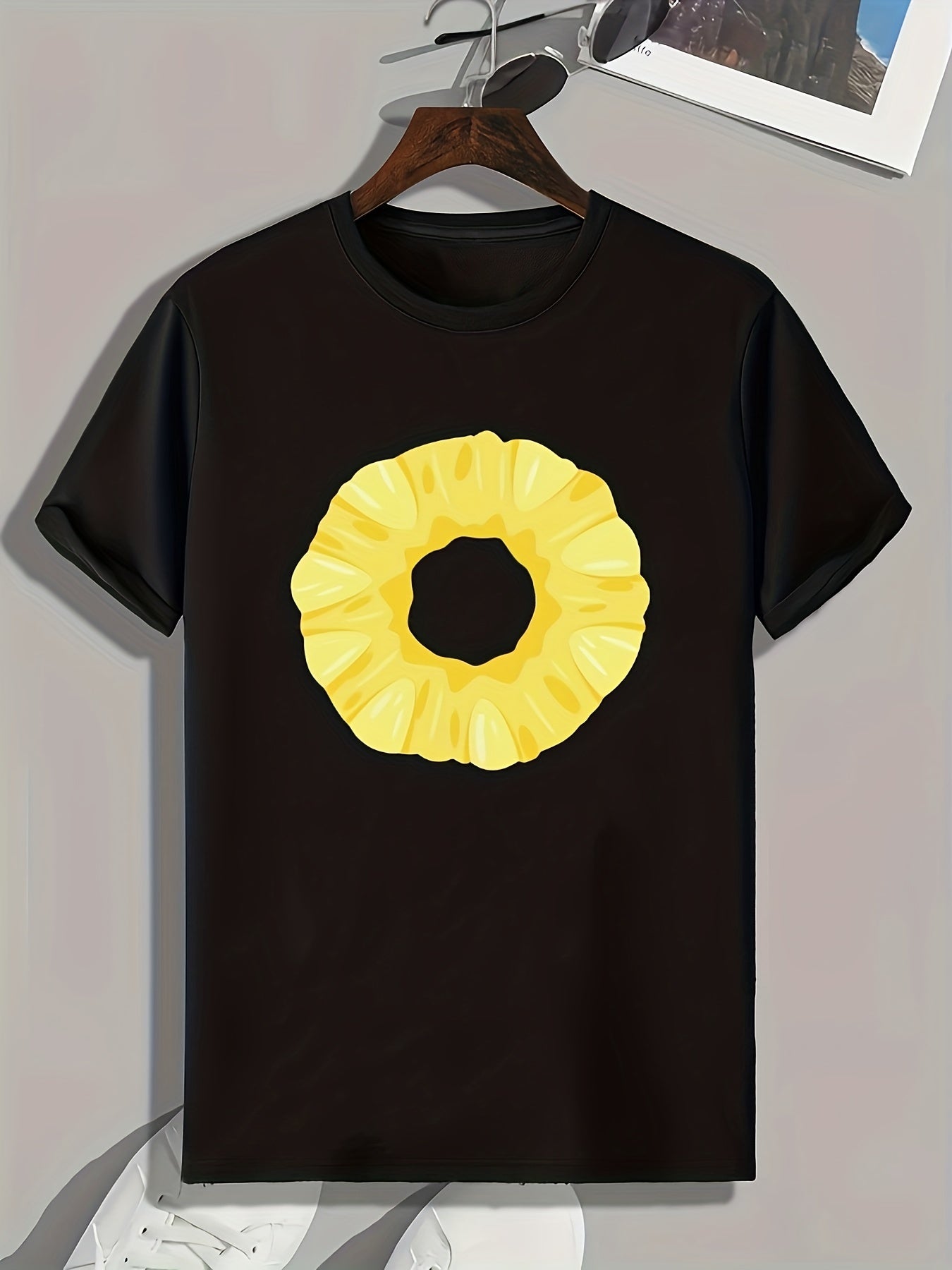 Tropical Pineapple Men's Tee for Summer Fun