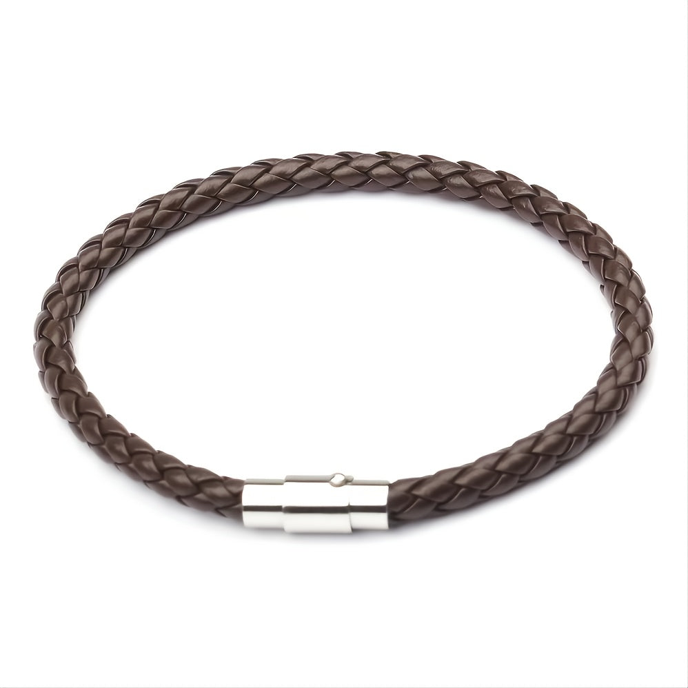 PU Leather Braided Bracelet Cuff Wristband Vintage Cuff Friendship Bracelet