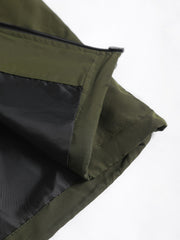 Men's Monogram Trench Coat with Hood