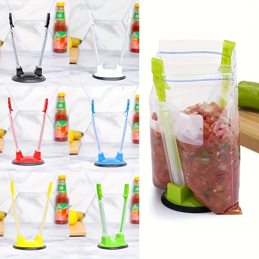 Adjustable Bag Holder Fresh keeping Bag Holder Kitchen Organizer
