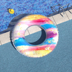 Kids Swimming Ring Cartoon Inflatable Float