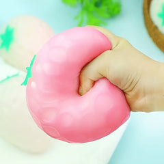 Sunlight Changing Strawberry Squeezing Toy