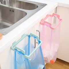 Mini Trash Bag Holder for Cabinet Doors Hanging Portable Under Sink Bag Holder