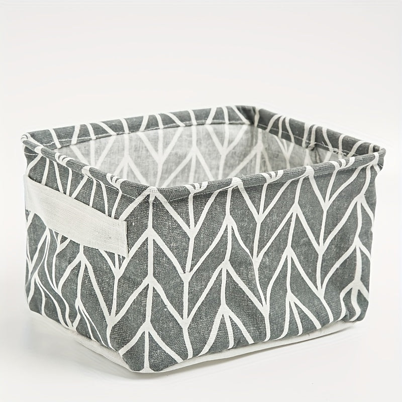 Cloth Storage Basket Makeup Storage Box Multifunctional Folding Sundries Storage