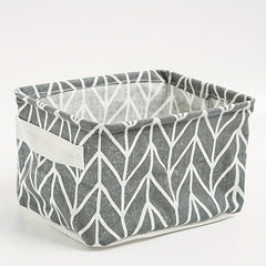 Cloth Storage Basket Makeup Storage Box Multifunctional Folding Sundries Storage