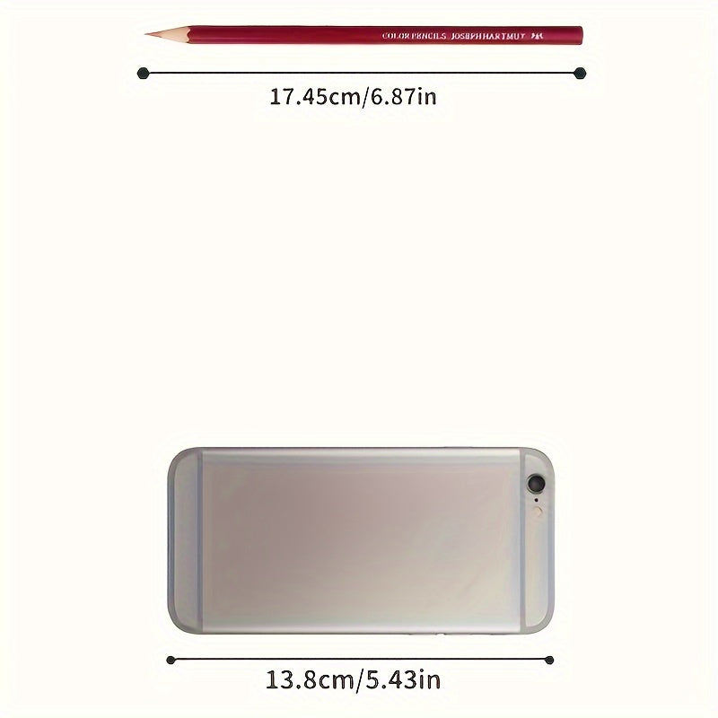 Professional Artist Colored Pencil Set, Vibrant Sketching & Drawing Kit