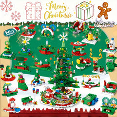 ST 21 Christmas Tree Building Blocks Set