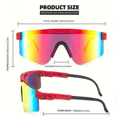 Men's Large Frame UV Protection Sports Sunglasses