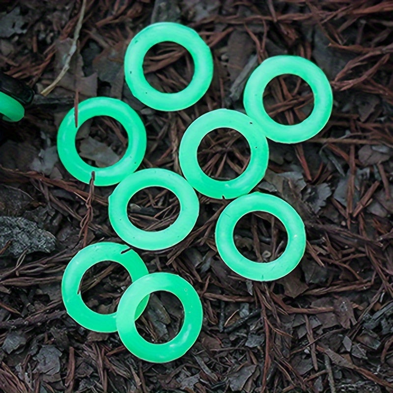 Glow in the Dark Silicone Ring Nail for Camping