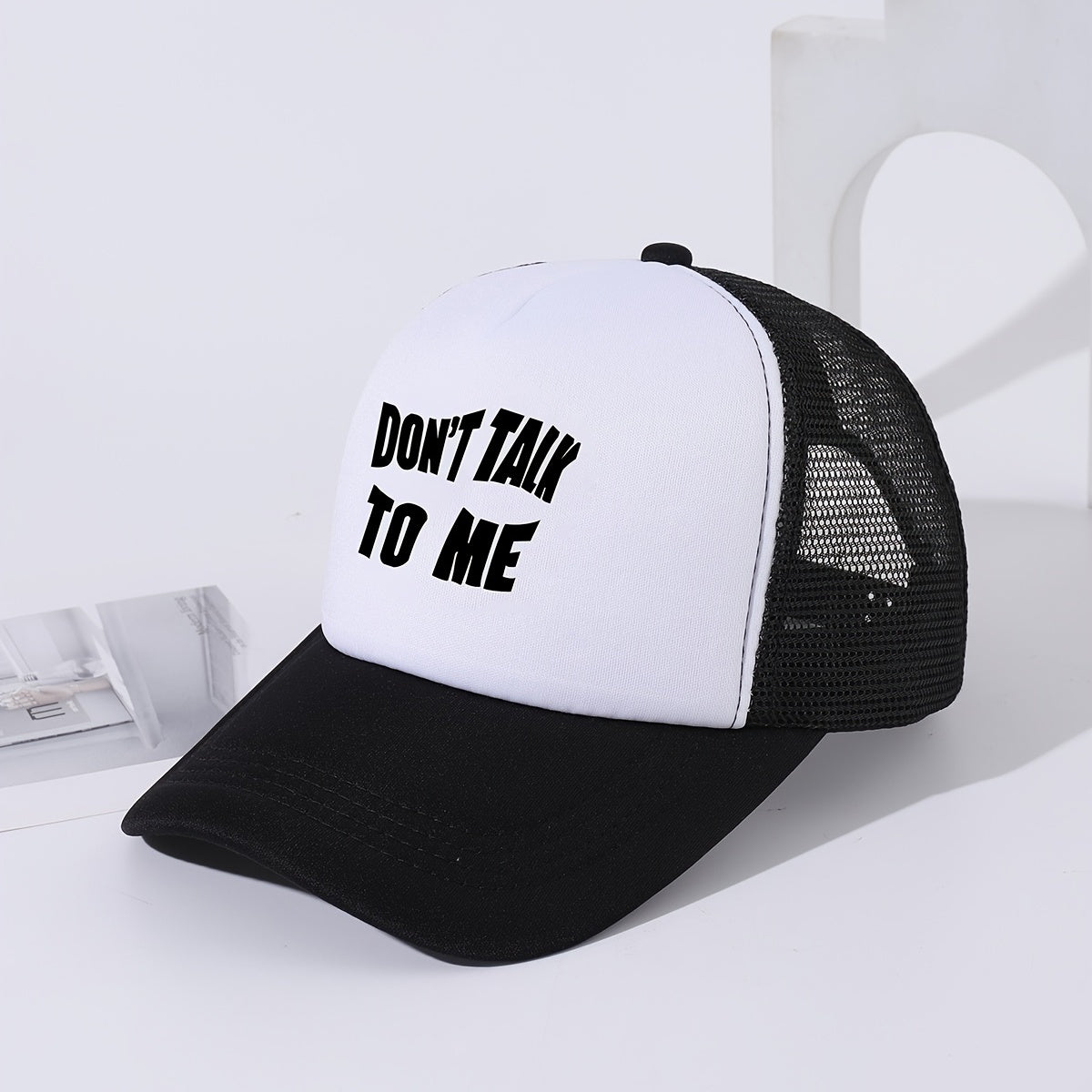 Unisex Mesh Baseball Cap Sun Screen Trucker Hat