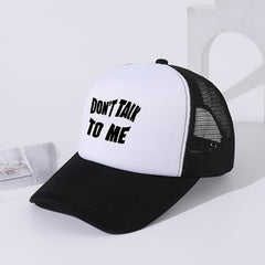Unisex Mesh Baseball Cap Sun Screen Trucker Hat