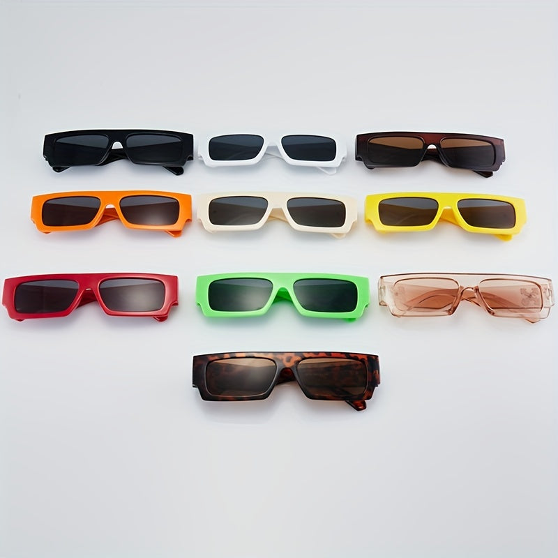 X Print Small Frame Sunglasses Euro-American Style