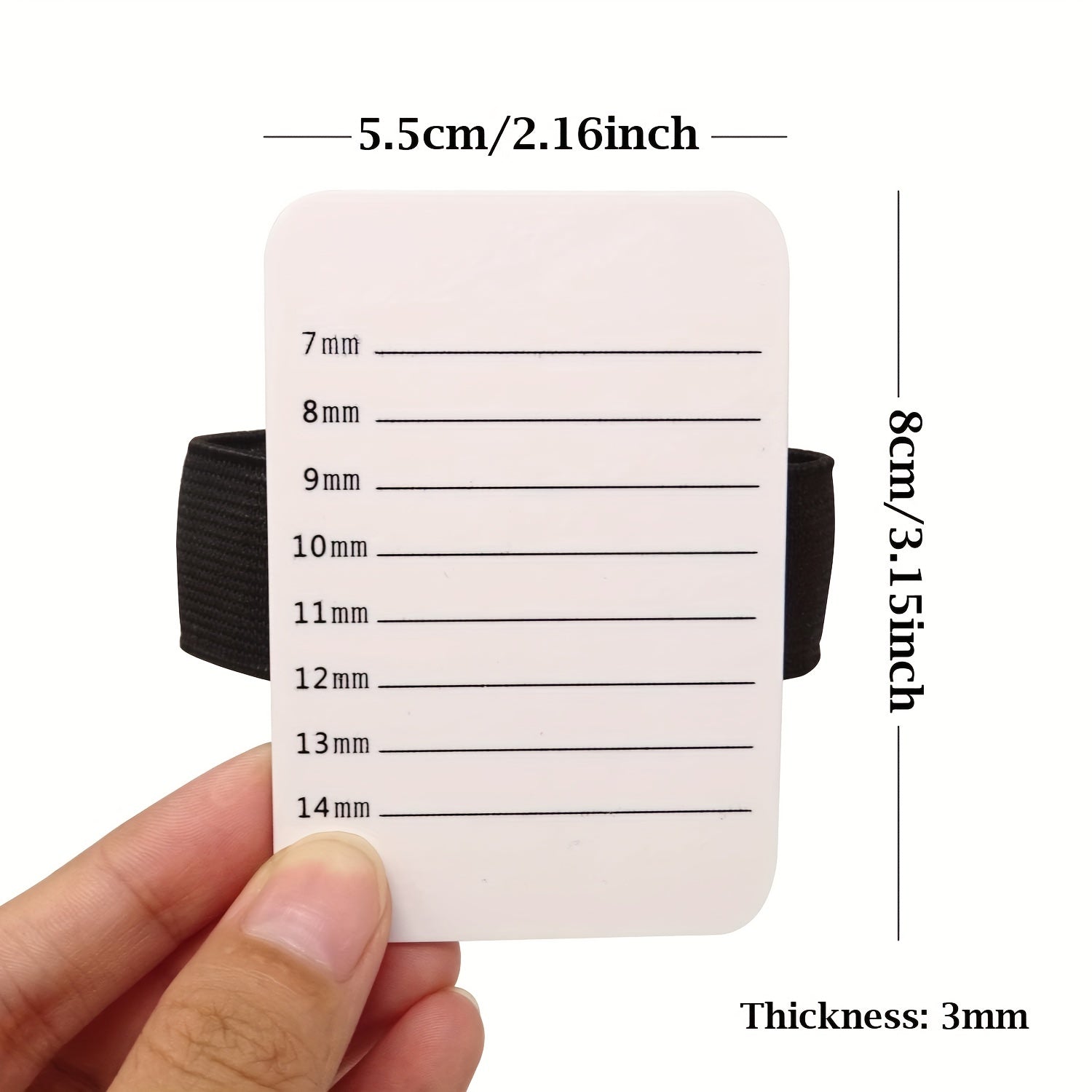 Lash Holder Eyelash Extension Hand Pallet Tray Tools With Adjustable Wrist Strap