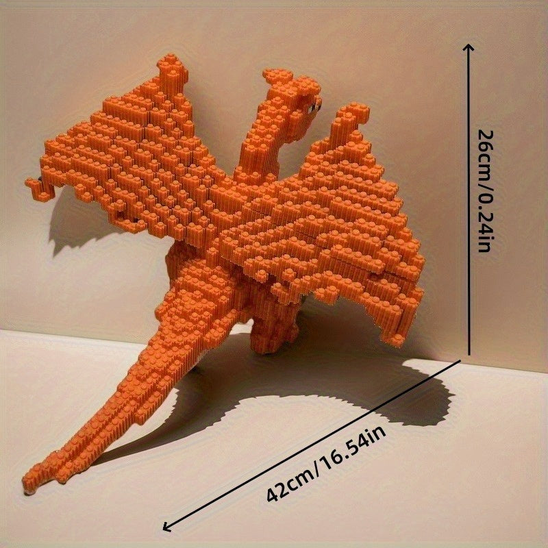 Dragon Micro Particle Puzzle Building Blocks Model Kit DIY Block Set
