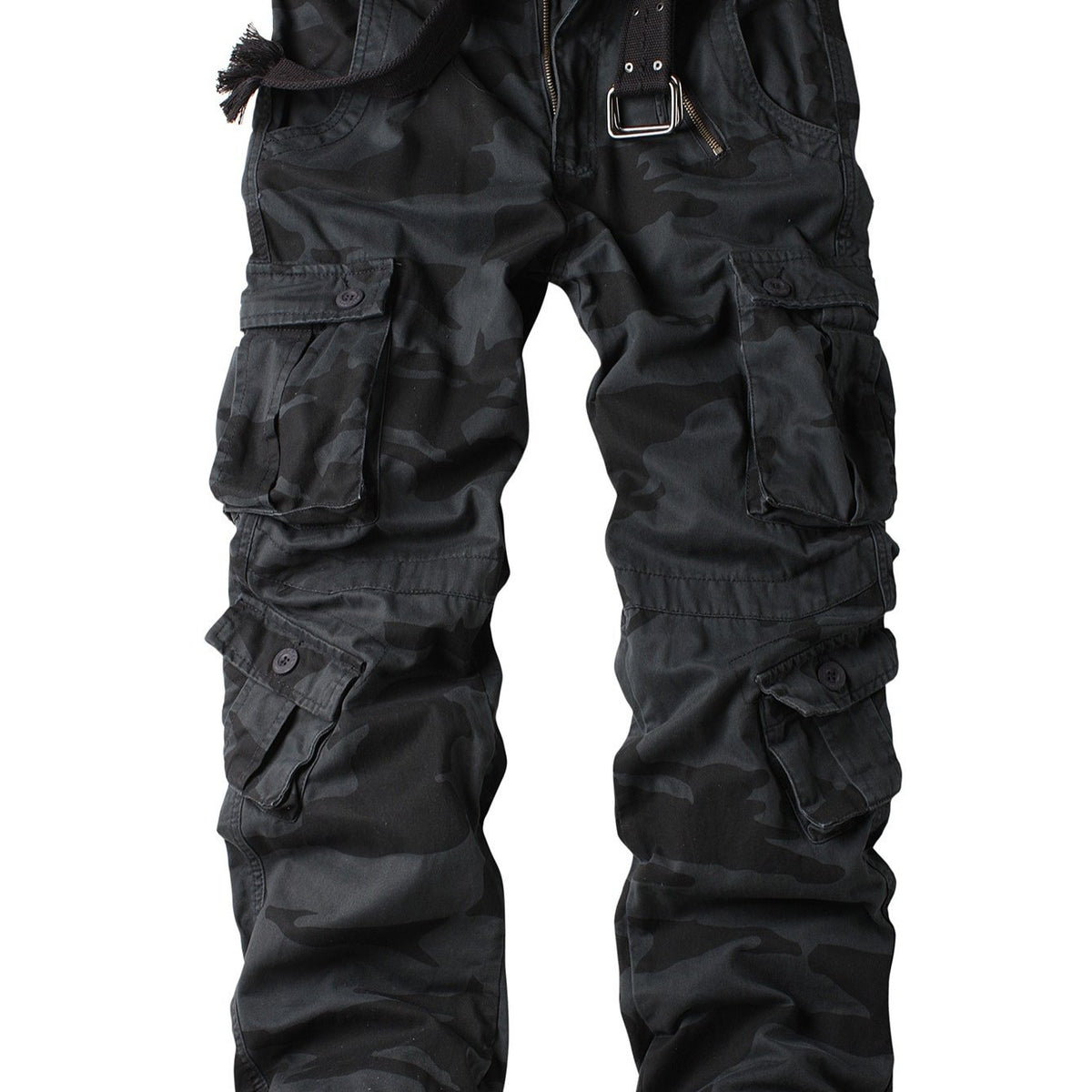 AKARMY Camo Pants Men's Outdoor Loose Cargo Pants