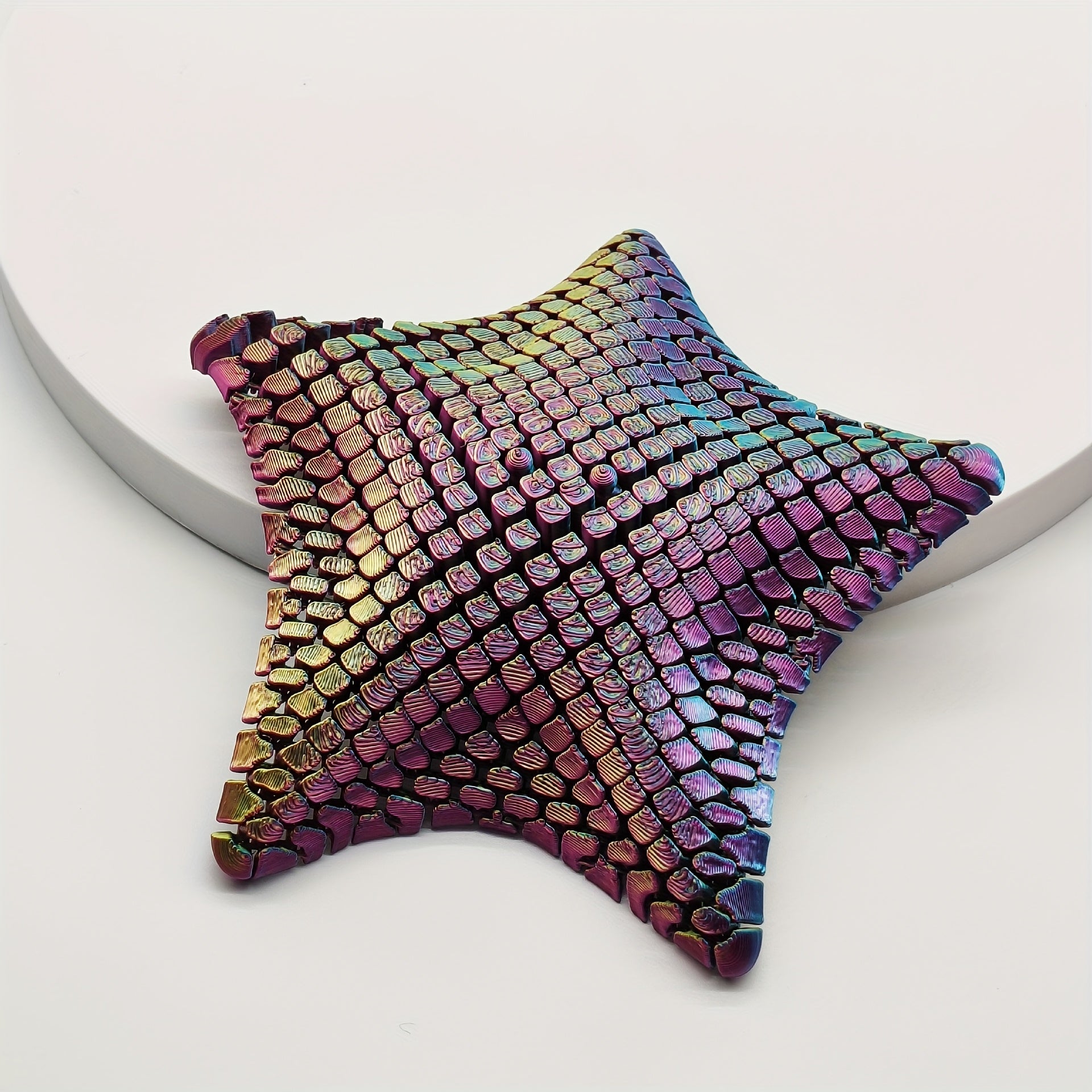 3D Printed Starfish Toy with Movable Joints Poseable Marine Animal Decor