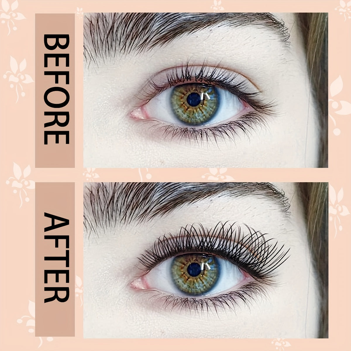 DIY Individual Lashes Kit 144 Pcs Clusters 10ml Bond Seal Brush Curler