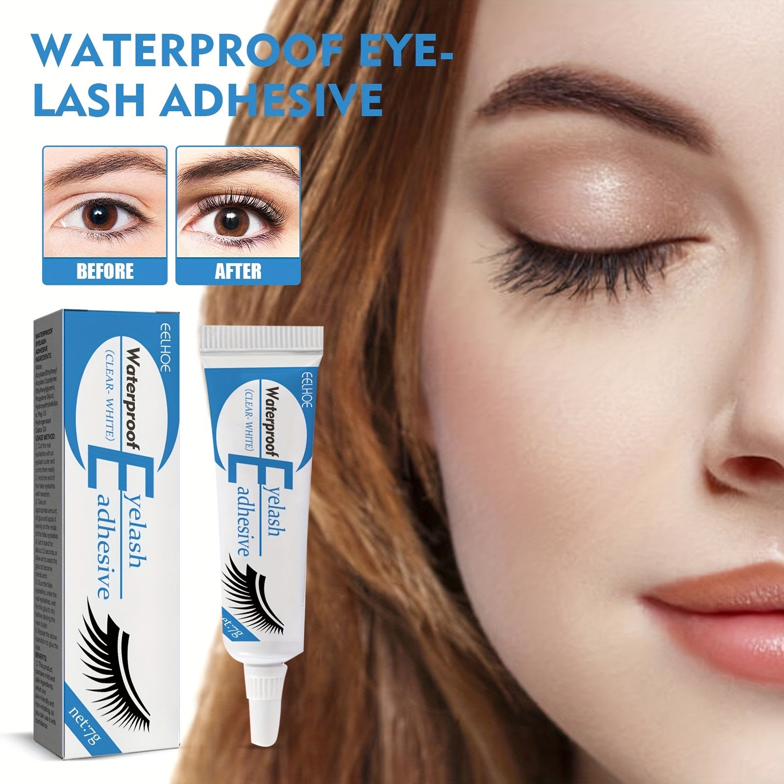 Gentle False Eyelash Glue for Light Self Adhesion