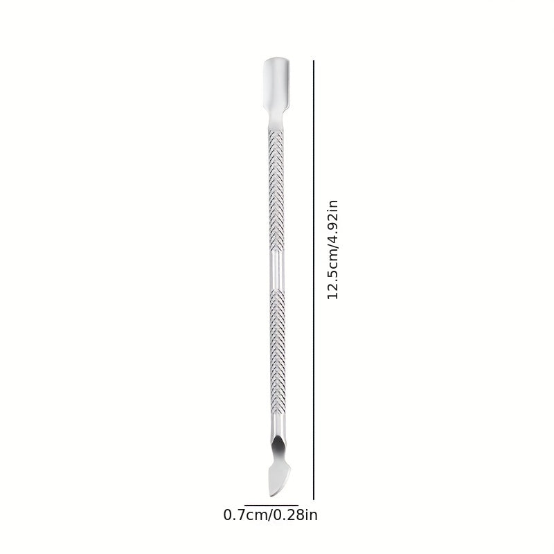 Dual Head Pet Teeth Cleaning Tool Dogs Cats Dental Oral Care Stainless Steel