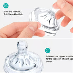 Avent Natural Baby Feeding Bottle Nipple 12M BPA Natural Slow Flow 1pcs