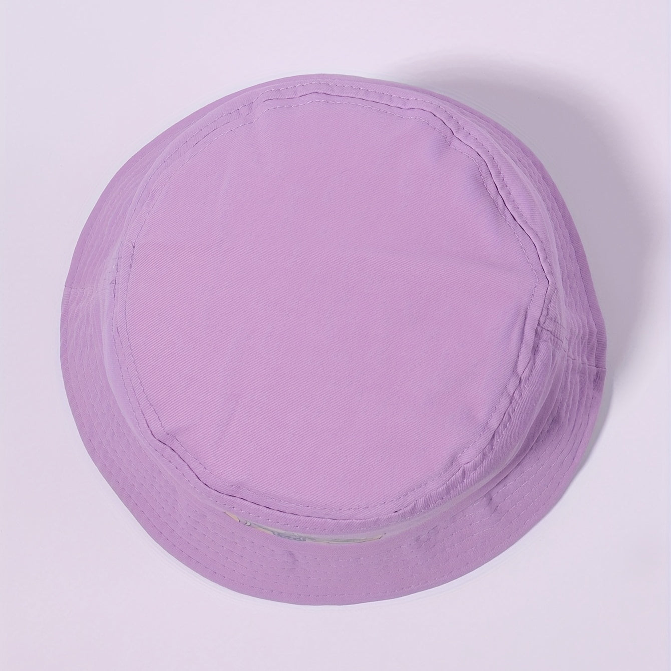 Purple Butterfly Print Bucket Hat Y2K Sunscreen Fisherman Cap