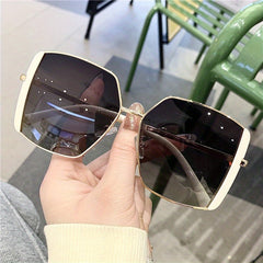 Oversized Square Frame Sunglasses Polarized UV400