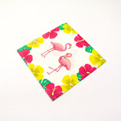 Tropical Hawaiian Flamingo Party Tableware Set For 20 Guests