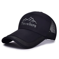 Men's Outdoor Sunshade Peaked Cap Quick Dry Baseball Cap