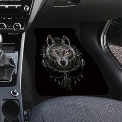 Wolf Print Car Seat Floor Mat - Add Style and Comfort to Your Vehicle