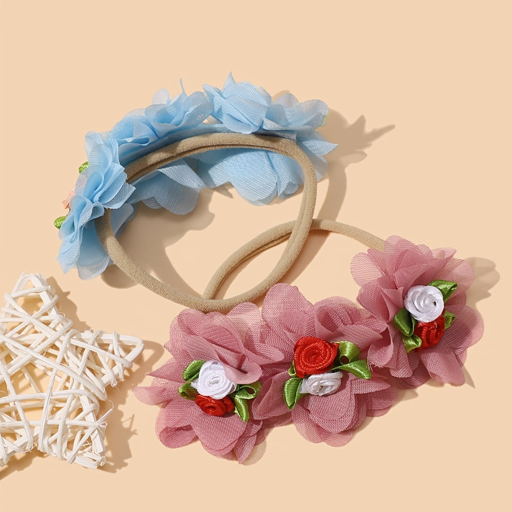 Chiffon Flower Headband for Girls