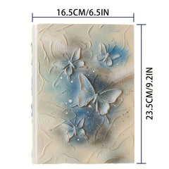 Resin Butterfly Diary A5 Relief Loose leaf Handbook