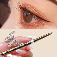 Silky Waterproof Inner Eyeliner Gel Pen & Eyebrow Pencil Brown