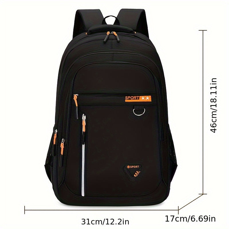 Durable Waterproof Travel Backpack Large Capacity Laptop Compartment