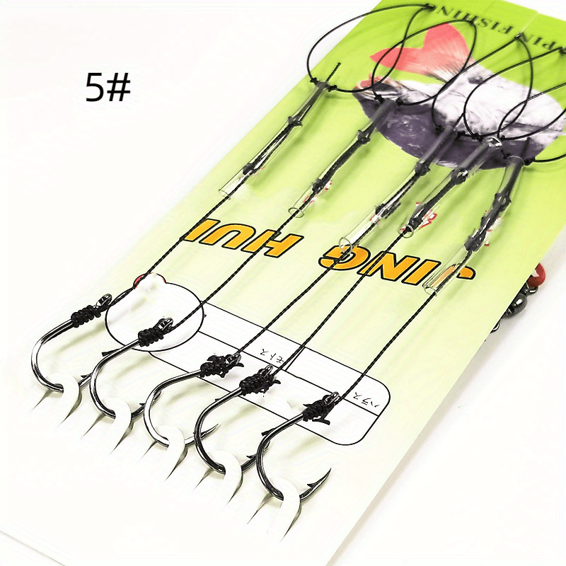 5pcs Carp Fishing Kit with Hooks Line and Accessories for Success